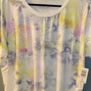 NWT Torrid spacy tie dye shirt